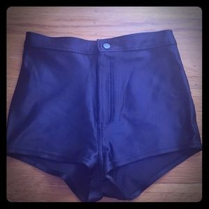 American Apparel high waisted cheeky shorts